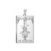 Dawapara The Major Arcana Tarot Cards Vintage Amulet Pendant for Necklaces Accessories Wholesale Stainless Steel
