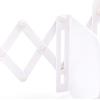 Adjustable Bookend Multifunctional Space Saving Expandable Book Ends Holder with Pen Container for Home Study