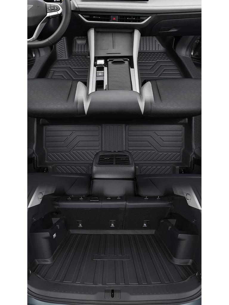 Jetta VS8 Full Coverage TPE Floor Mats - Interior Decorative Automotive Accessories