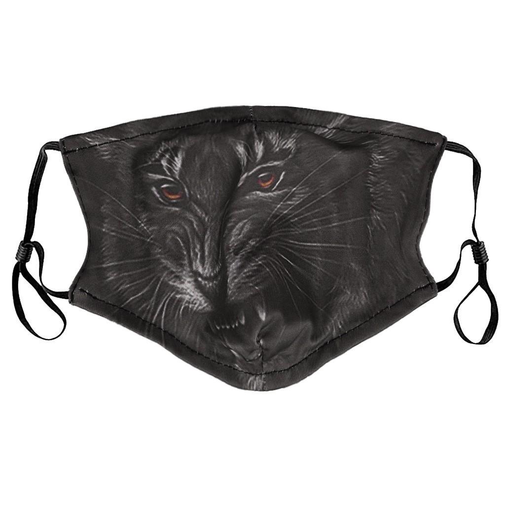 Adult Breathable  Printing  Rope Dust-proof Washable Face Mask