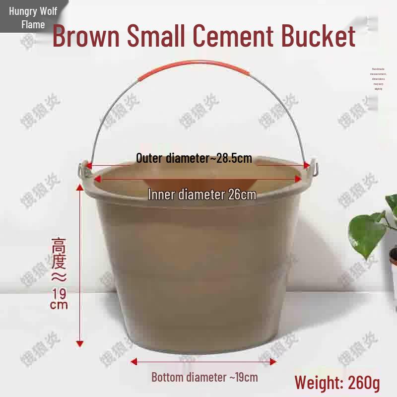 Flexible Heavy-Duty Utility Buckets with Hooks