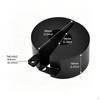 Door Knob Lockout Device Black Faucet Control Lock Cover Stainless Steel