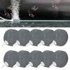 10pcs Fish Tank Air Bubble Stone Aerator Pond Pump Disk Aquarium Pump Hydroponic Oxygen Plate