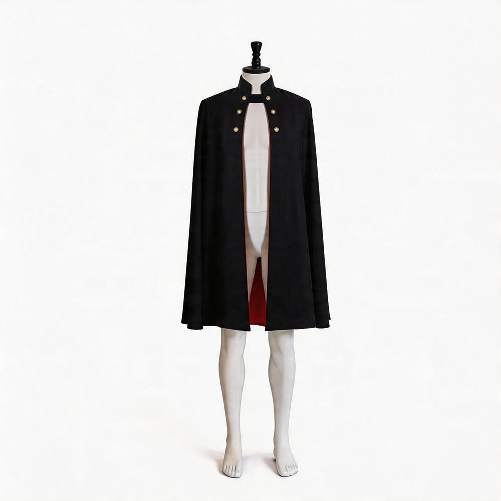 Cloak cape costume, vampire cape cosplay cosplay stage costume halloween One size fits all