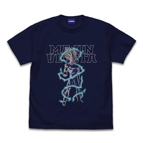 [Official] COSPA Dragon Ball Z Majin Vegeta T-shirt Navy XL size