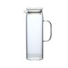 Nordic Large-Capacity Borosilicate Glass Water Bottle with Handle