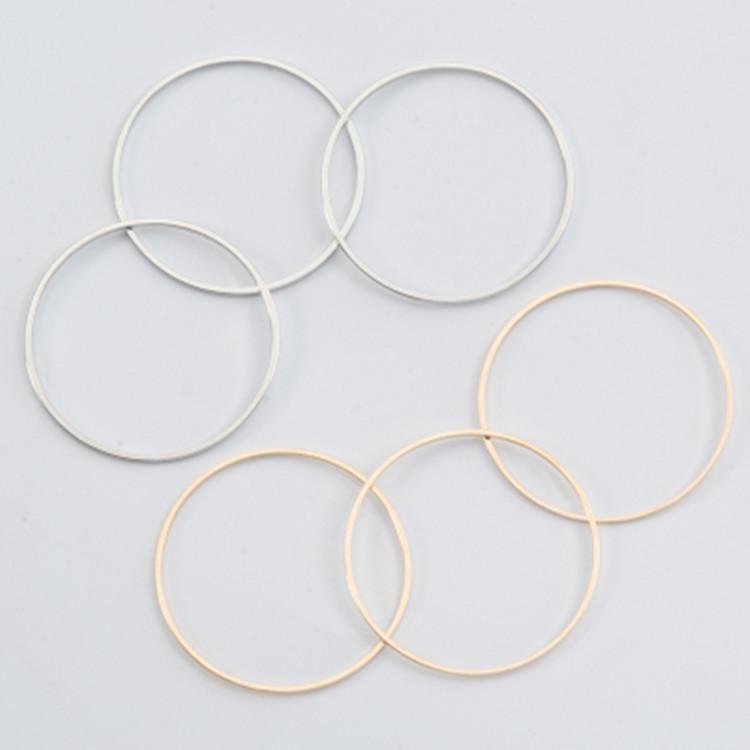 Geometric Round Circle Ring Dangle Earrings DIY Pack - Handmade Jewelry Making Accessories