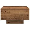 Coffee Table Reclaimed Wood Look 55 X 55 X 31 Cm