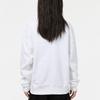 Sweatshirts Women's White Crew Neck Moderate Regular 10019811-A07