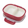 MIKI HOUSE Lunch Bear Made In Microwave and Dishwasher Suitable for Boys and Bento Red Box, 360ml, Design, Japan, Safe, Girls, Baby, Kids,