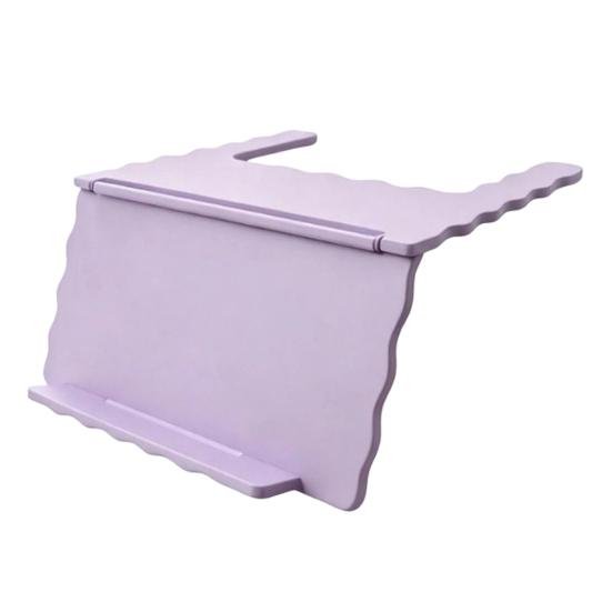 Mahjong Card Holder for Table, Under-Mat Slide-in Mahjong Card Stand, 3D Printed Angled Viewing Display Rack for American Mahjong Card