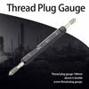 6H Tolerance Thread Gage Set M3 x 0.5 Thread Metric Thread Gauge  For Quality Control