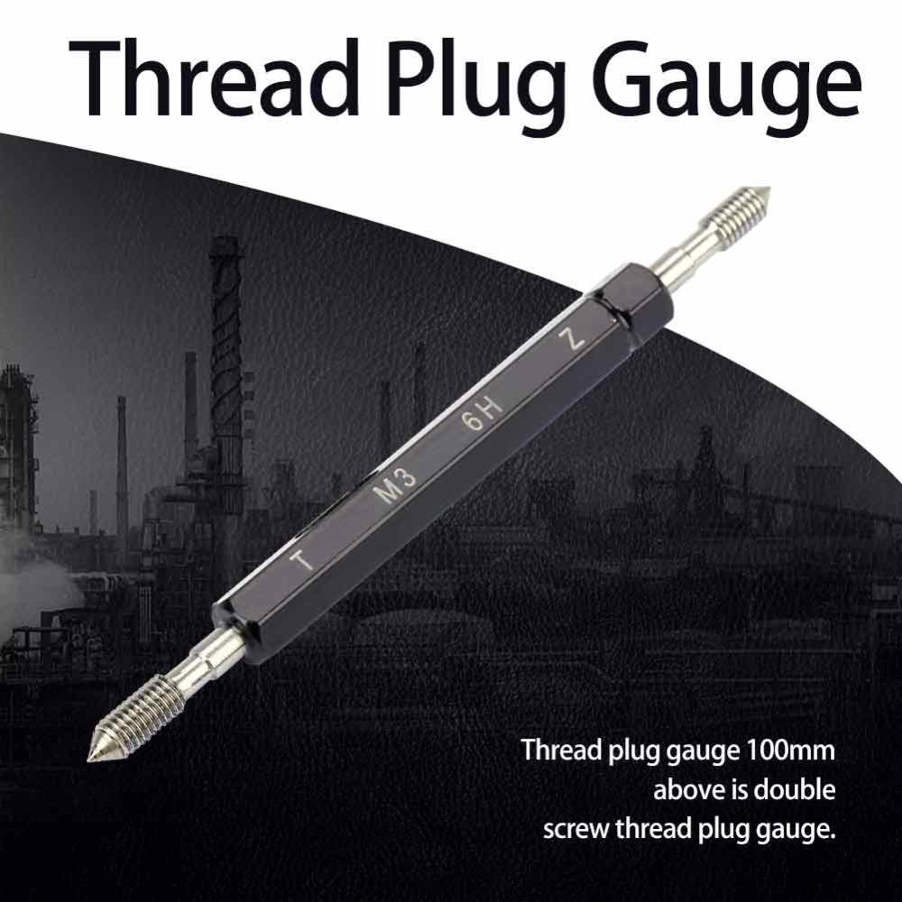 6H Tolerance Thread Gage Set M3 x 0.5 Thread Metric Thread Gauge  For Quality Control