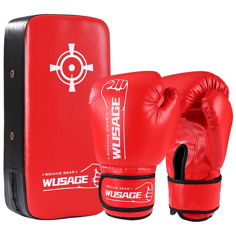 Bo Hui Adult Boxing Gloves and Foot Target Set