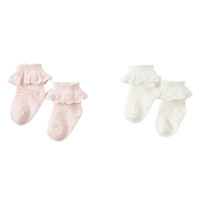 Dave & Bella Girls' Summer Ankle Socks DB17732
