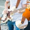 Pasek do gitary Zestaw paska do instrumentu muzycznego Pasek Blokady do basu, 10, Akcesoria, Guma zapobiegająca upadkom, Blokady, Gitara, (czarny)
