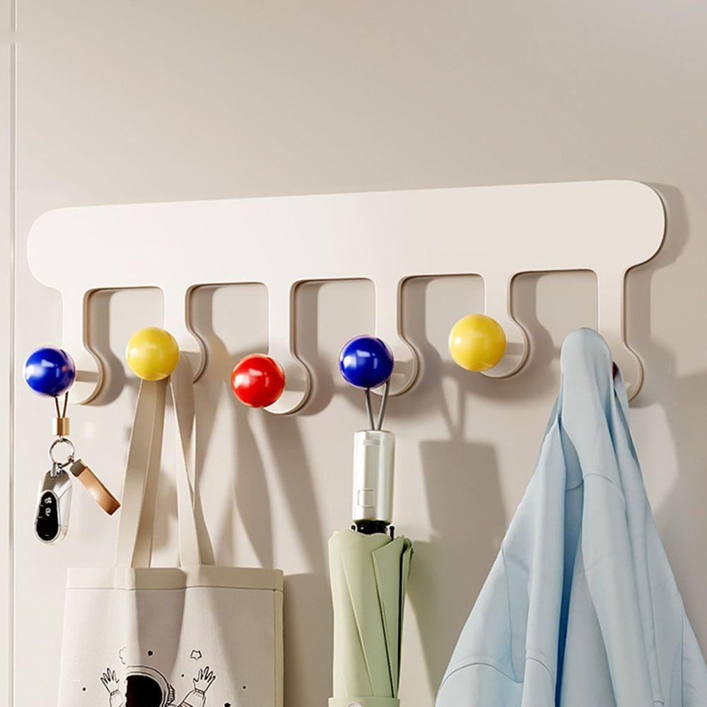 Non Punching Dopamine Magnetic Hook Wall Mounted Clothes Hanger  Refrigerator
