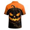 Men's Halloween Printed Trendy Short Sleeve T-Shirt Casual Top
