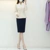 Style Latte Women Basic Slim Span Slit Spring Autumn H Line Skirt HLine Sskrt 00