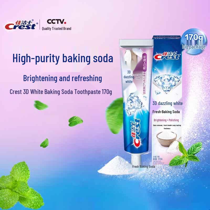 

Crest 3D White Baking Soda Toothpaste