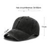 Men Women Baseball Cap Casual Unisex Baseball Cap Vintage Washed Cotton Fits Breathable Adjustable Solid Color Hip-Hop Dad Hat