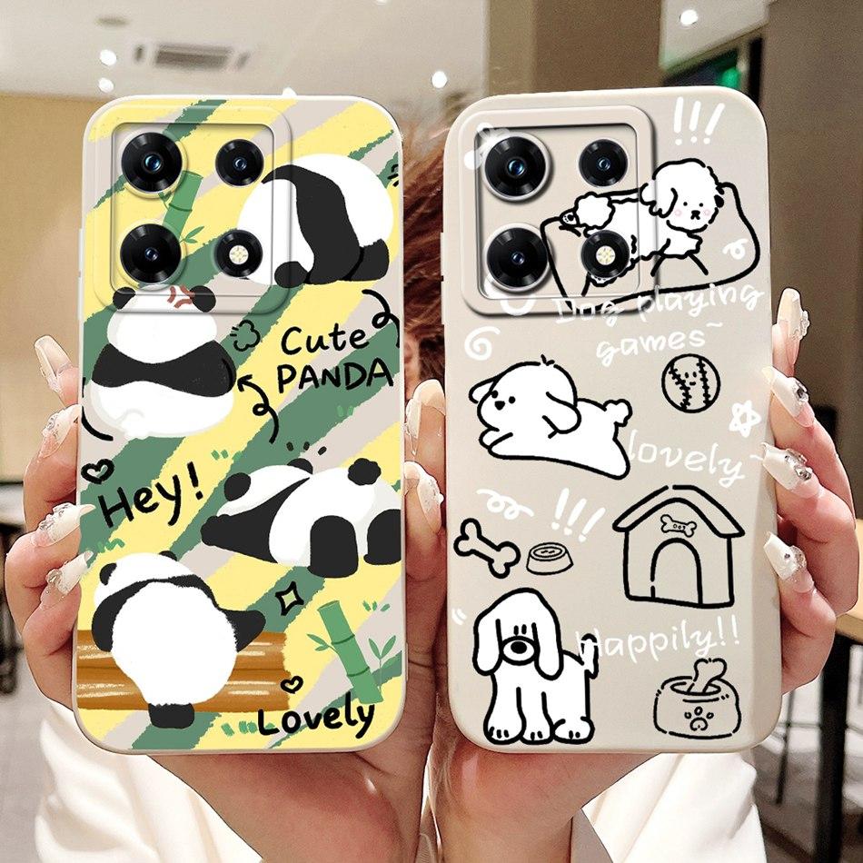 For Infinix Note 30 Pro Case Infinix Note 30i 30 Note30 30Pro 4G Elegant Painted Soft Silicone Shockproof Phone Cases