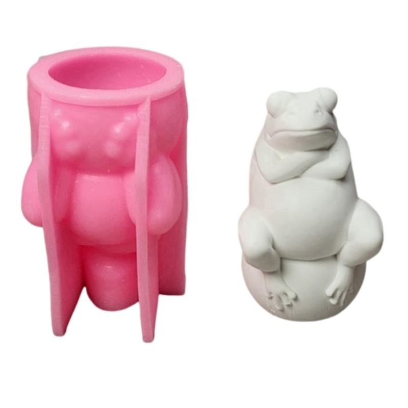3D Animal Shape Silicone Candle Molds Animal Shape Resin Silicone Molds for Epoxy Resin Candle Making Gypsum Decoration