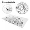 Mandala In Half Wall Sticker Decoration DIY Waterproof Non toxic