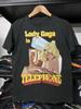 Lady Gaga Telephone Tour Faded T-shirt Cotton For Men Women S-4XL PP2869