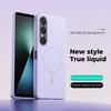 ABEEL For Sony Xperia 1 VII Magnetic Case Skin Touch Liquid Silicone Phone Back Cover