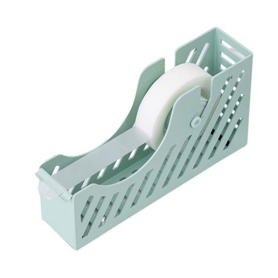 Portable Tape Holder Lightweight Sturdy Iron Desktop Tape Dispenser Minimalist Design Office Desk Accessories