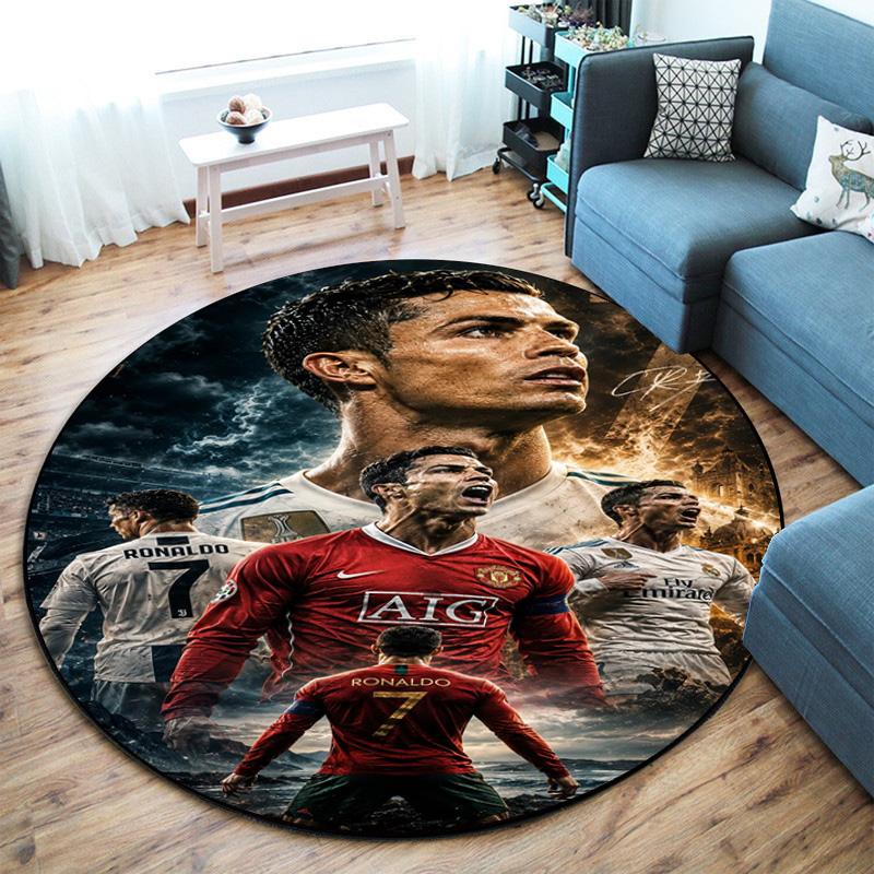 Ronaldo Legacy Iconic Moments Carpet Living Room And Bedroom Mats Home Decor Bathroom Mat Office Chair Cushion Dormitory Decoration