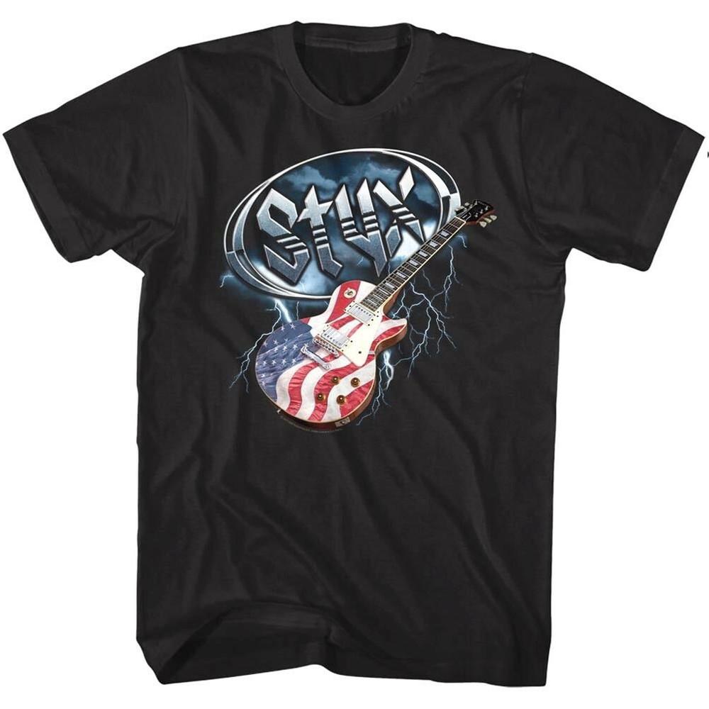 

Dennis DeYoung Styx band T-shirt Black Unisex All Sizes S-5Xl Unisex T-Shirt S