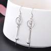 Tancise  Earrings Cat Shaped Drop Earrings Korean Style Wedding Party For Women
