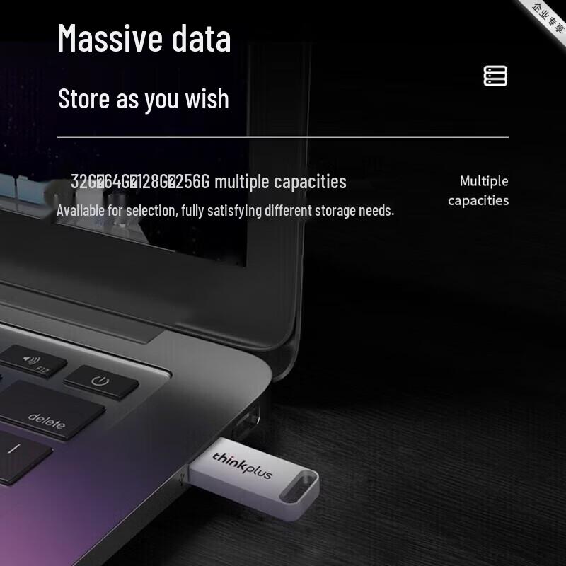 Lenovo Thinkplus TU110 Dual Interface USB 3.2 Metal U Disk