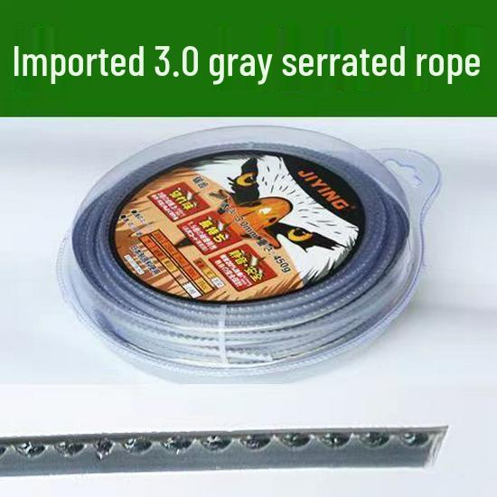 Universal Two-Color Serrated Grass Cutting Line Rope for Lawn Mowers