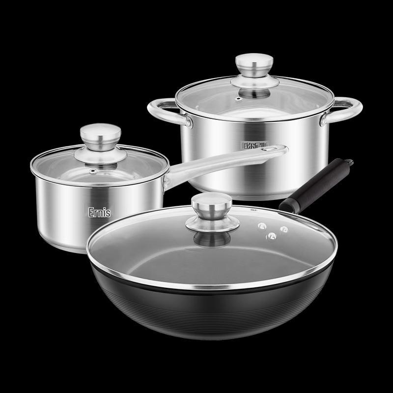 Bernice Nielsen BENS-366 3-teiliges Kochgeschirr-Set