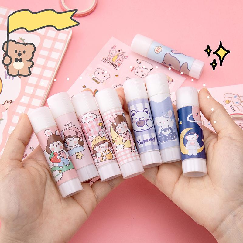 1 Stück Festklebestift Starke Klebstoffe Ungiftig Versiegelungsaufkleber Mini Studenten Schreibwaren Büro Schulbedarf