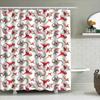 Bathroom Shower Curtain Dinosaur Pattern Tropical Rainforest Jungle Animal Nature Decor Waterproof Fabric Home Decor