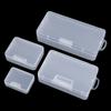 Mini Plastic Box Rectangular Translucent Packing Box Dustproof Durable Strong Jewelry Button Sundries Storage Case Container