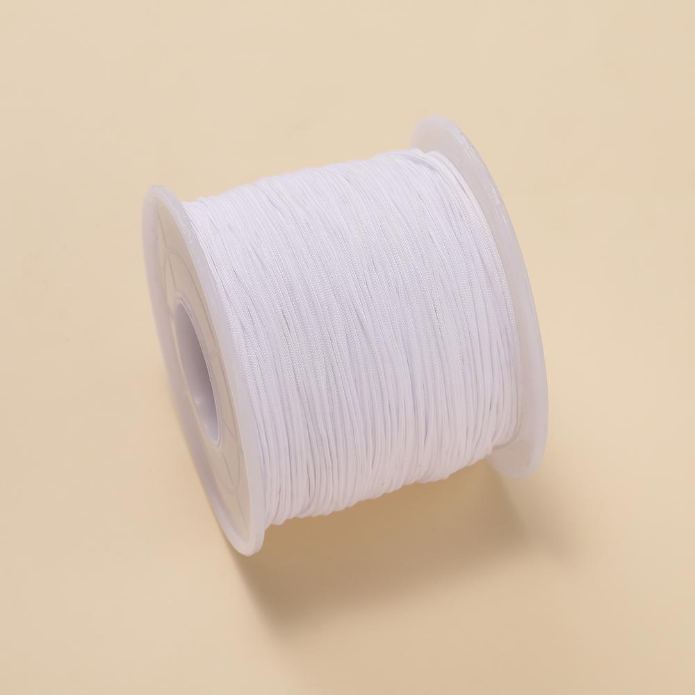 10m/Roll 0.6m #73 Nylon Thread Cord String for Jewelry Making Handmade Woven Rope Jade Thread Bracelet Necklace Handmade Craft