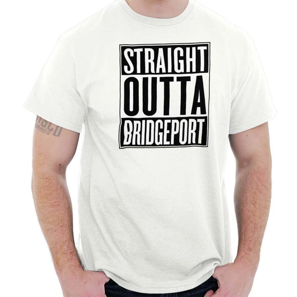 Straight Outta Bridgeport, CT City Movie T Shirts Gift Ideas T Shirt Tee