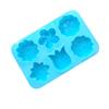 Baby Feet Shaped 6 Cavities 3D Cake Mould Pudding Candy Mold Soaps Supplies Silicone Soap Mold