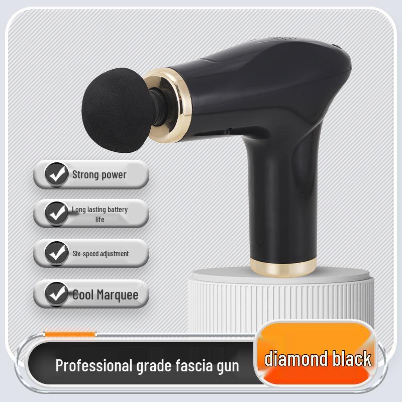 Перезаряжаемый многофункциональный массажный пистолет для мышц, 6 скоростей