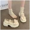Girls' bowknot princess shoes2026New spring and summer collection: fashionable and versatile casual shoes for children, featuring a hollowed-out