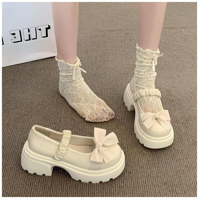 Girls' bowknot princess shoes2026New spring and summer collection: fashionable and versatile casual shoes for children, featuring a hollowed-out
