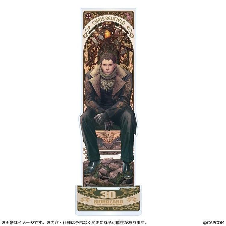 Biohazard Resident Evil Chris Redfield Acrylic Stand Collection 30th Anniversary