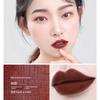 Novo Matte Finish Lip Lacquer Female Student Niche Style Brand Does Not Fade No Stain on Cup Long-Lasting Milk Tea Color Cameo Brown