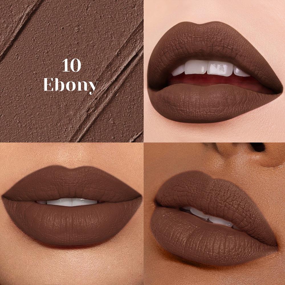 

Matte Waterproof Color Lip Gloss Lasting Liquid Lipstick Velvet Nude Sexy Lip Glaze Makeup Tint Matte Texture Beauty Cosmetics