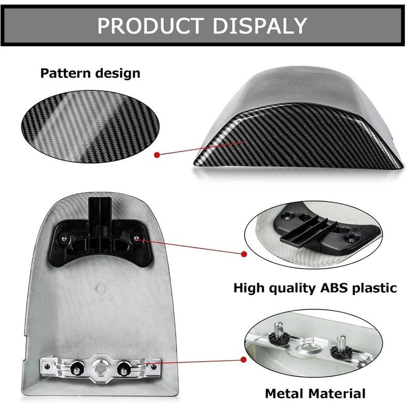 Motorcycle Rear Passenger Cowl Seat Back Cover Fairing Part for Suzuki GSXR600 750 K1 2001-2003 and for GSXR1000 K2 2000-2002